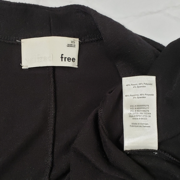 Aritzia Wilfred Free Black Zlata Long Cardigan - XS - Picture 10 of 14